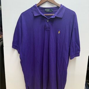 Ralph Lauren Classic Purple Polo Shirt